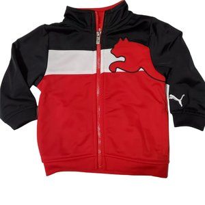 PUMA	KIDS RED/BLACK/WHITE JACKET	6-9 M